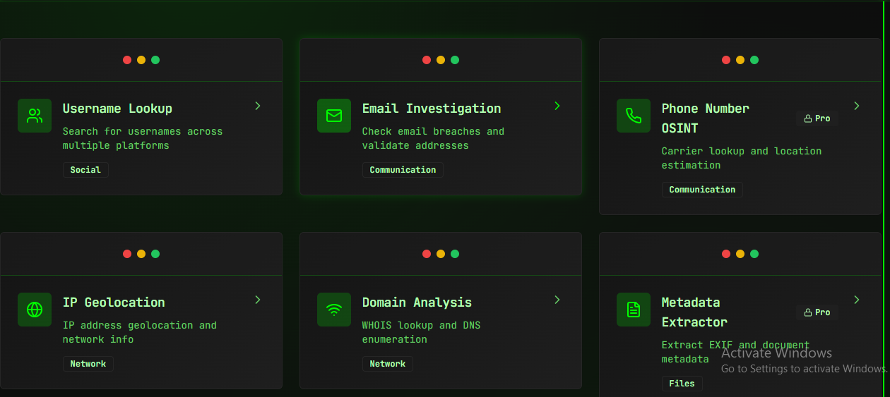 OSINT-TOOLBOX